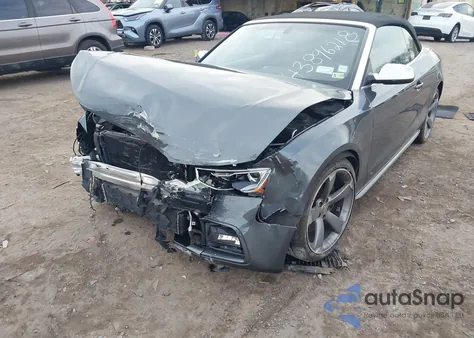 2015 Audi S5 3.0T Premium Plus из США, поврежденный, VIN WAUCGAFH7FN007967